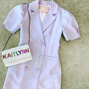 Posh Boutique purple blazer